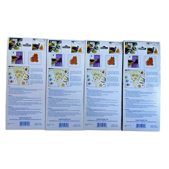 Loew Cornell Collectible Stencil Lot 710 709 - Picture 7 of 7